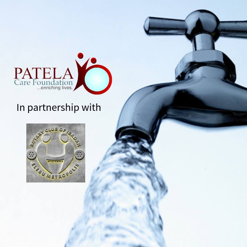 Patela Care in Partnership with Rotary Club Water Project