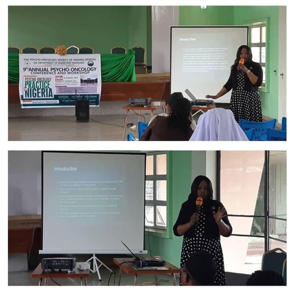 Patela Care Foundation’s Executive Director Giving a Presentation at POSON Conference 2019